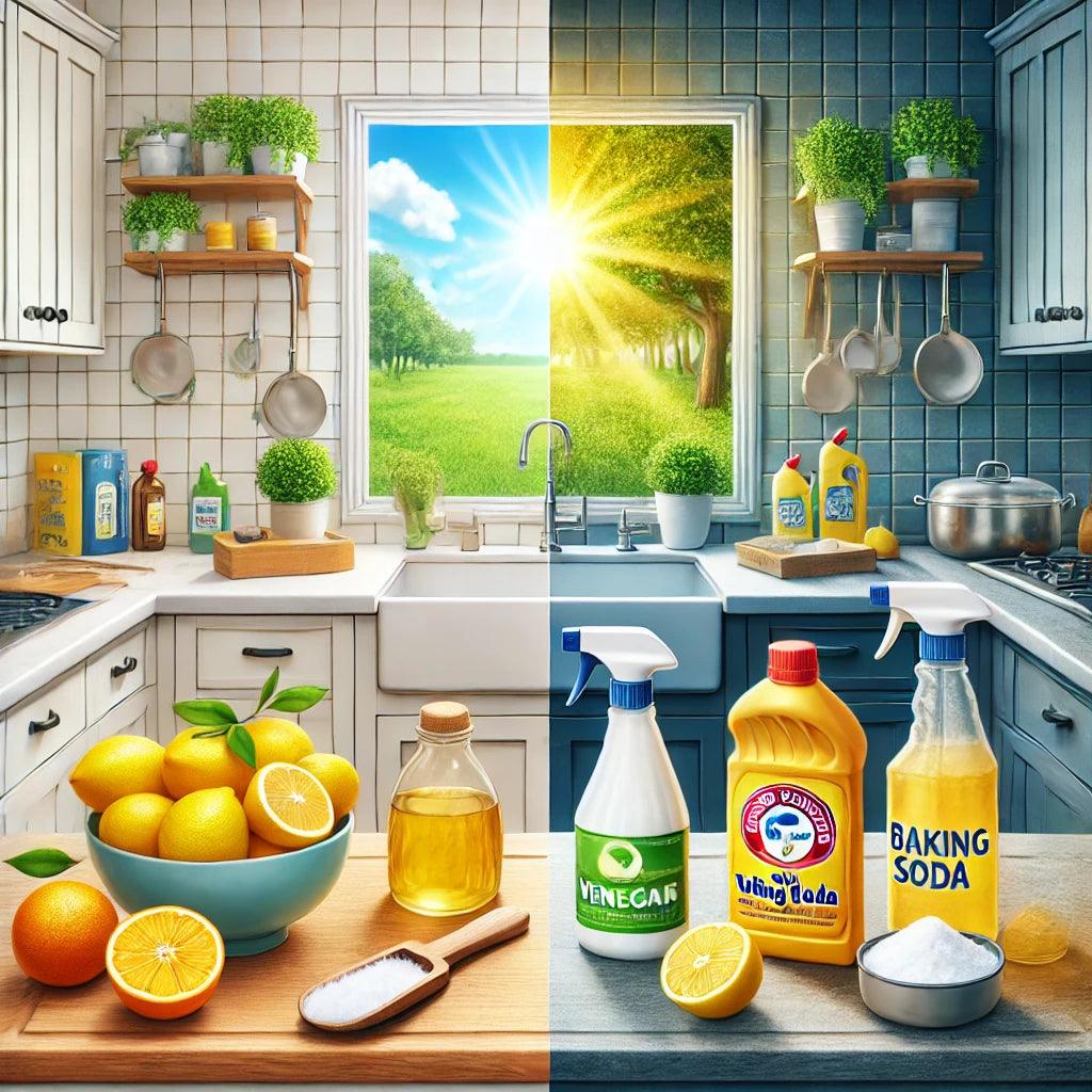 Doğal ve Kimyasal Yüzey Temizleyiciler: Ev ve Çevre Sağlığı İçin Karşılaştırmalı Analiz - soopcomtr