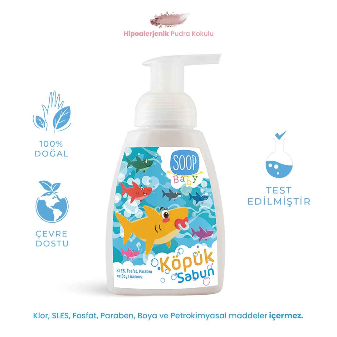 SOOP Baby Shark Köpük Sabun