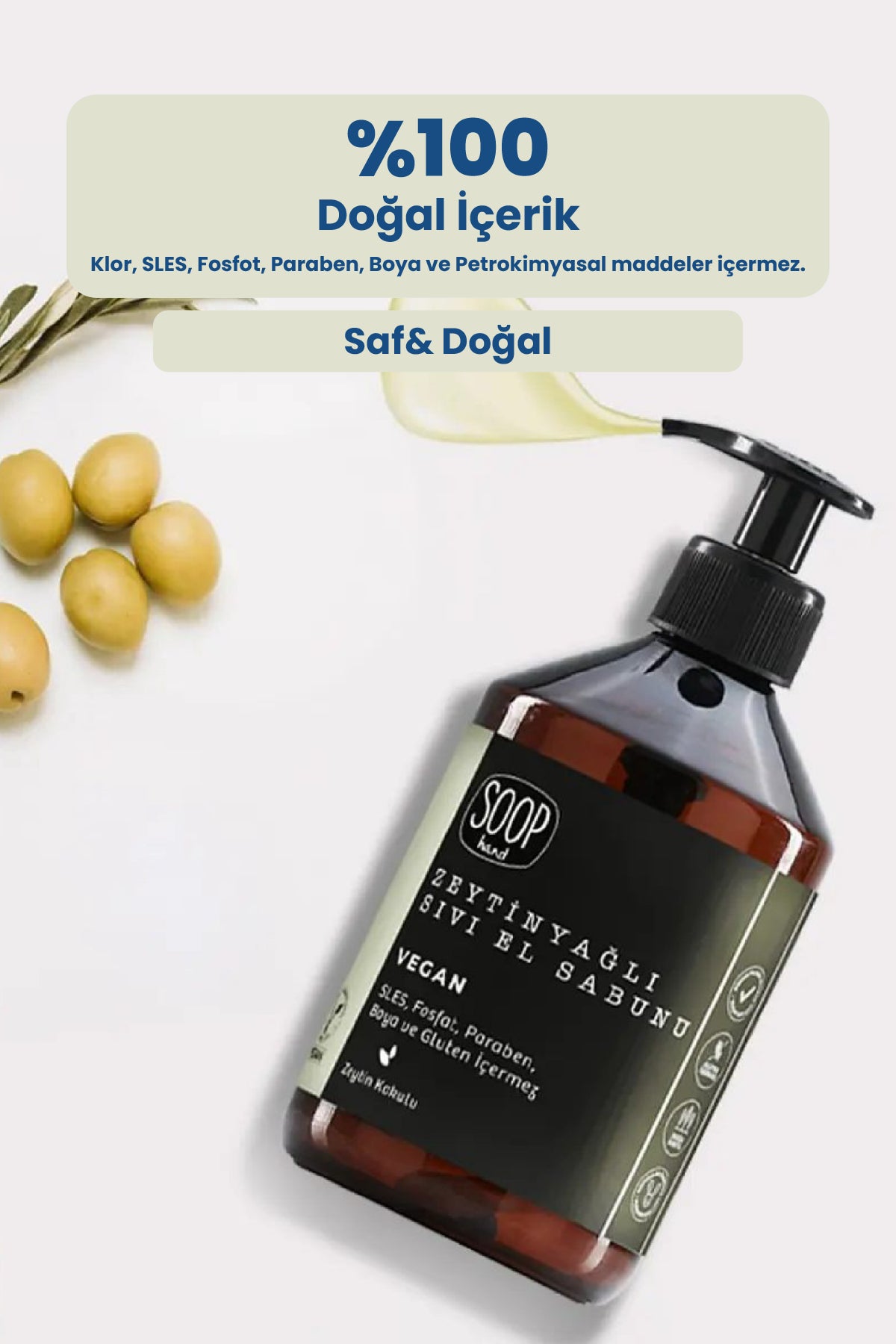 SOOP Cosmetics Doğal Pudra Oda Kokusu ve Zeytinyağlı El Sabunu – 2’li Hediye Paketi