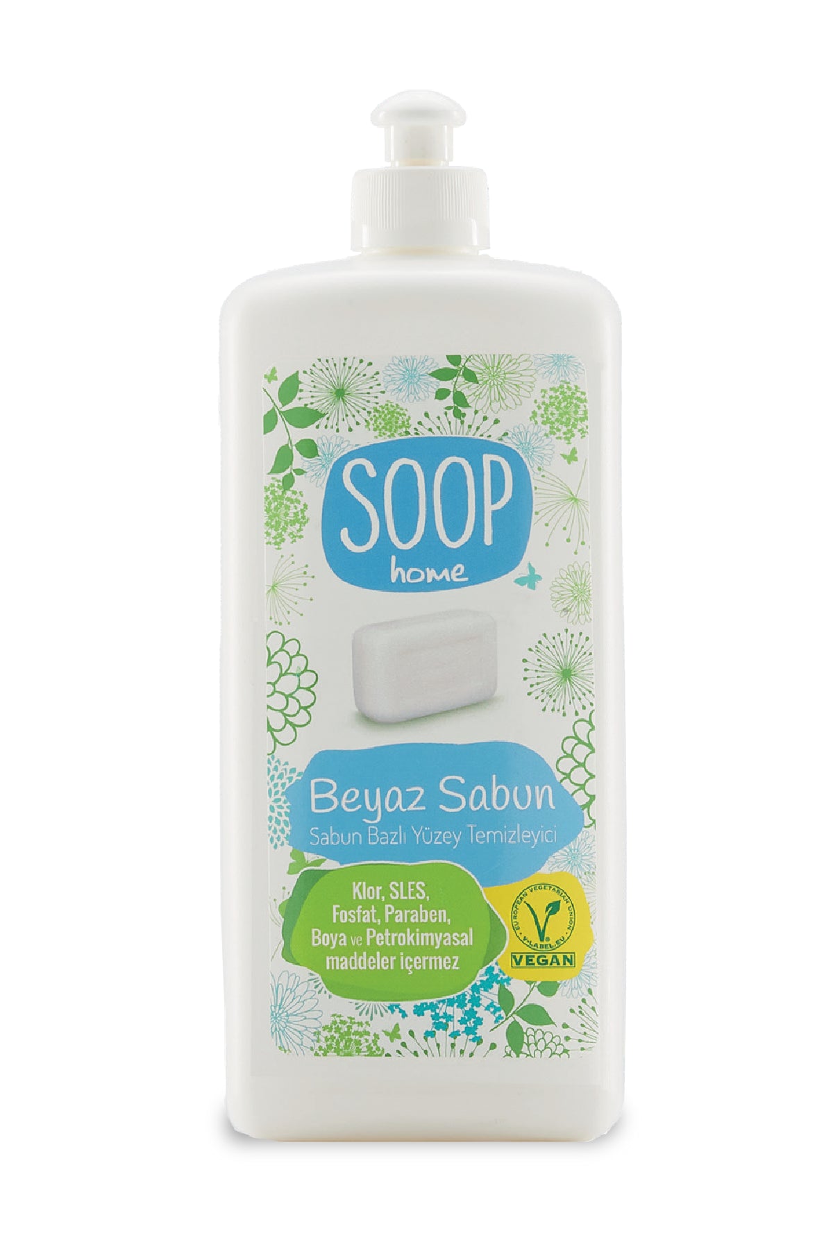 SOOP Home Beyaz Sabun Kokulu Yüzey Temizleyici 3'lü Paket