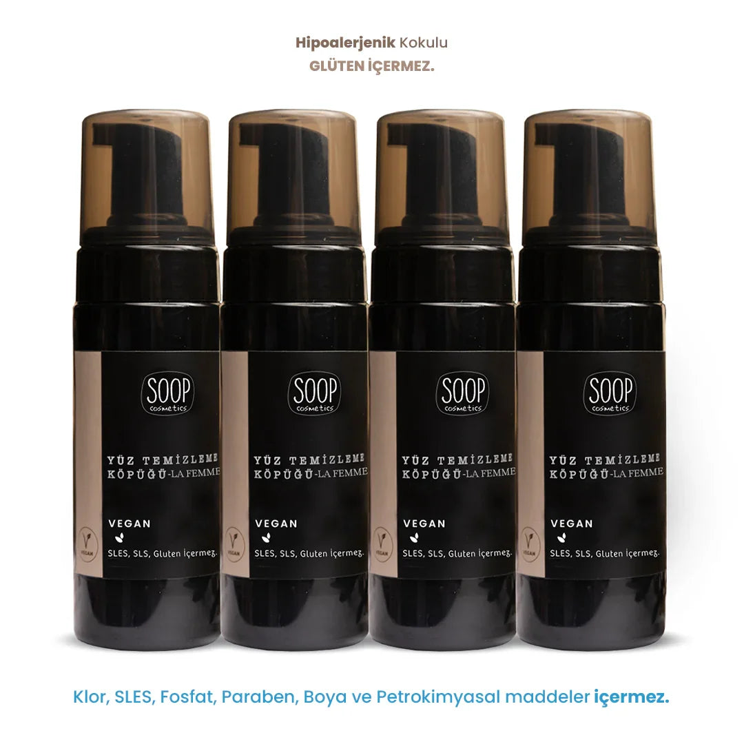 SOOP Cosmetics Yüz Temizleme Köpüğü 4'lü Paket - soopcomtr