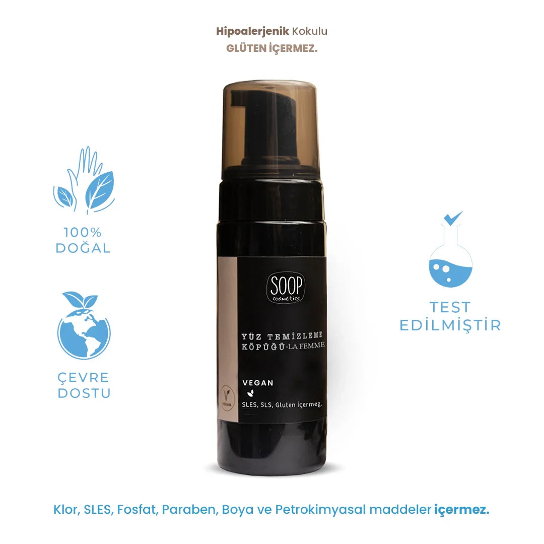 SOOP Cosmetics Yüz Temizleme Köpüğü