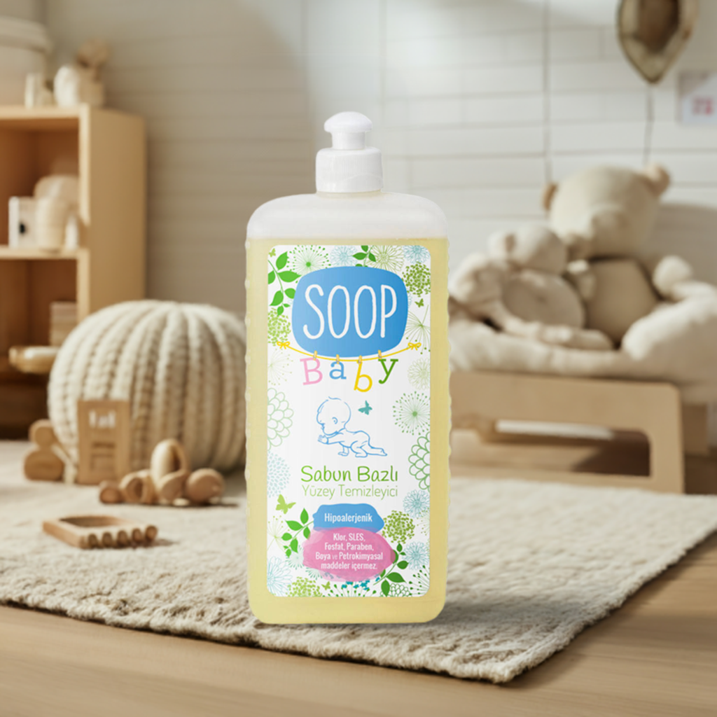 SOOP Baby Sabun Bazlı Sıvı Yüzey Temizleyici - soopcomtr