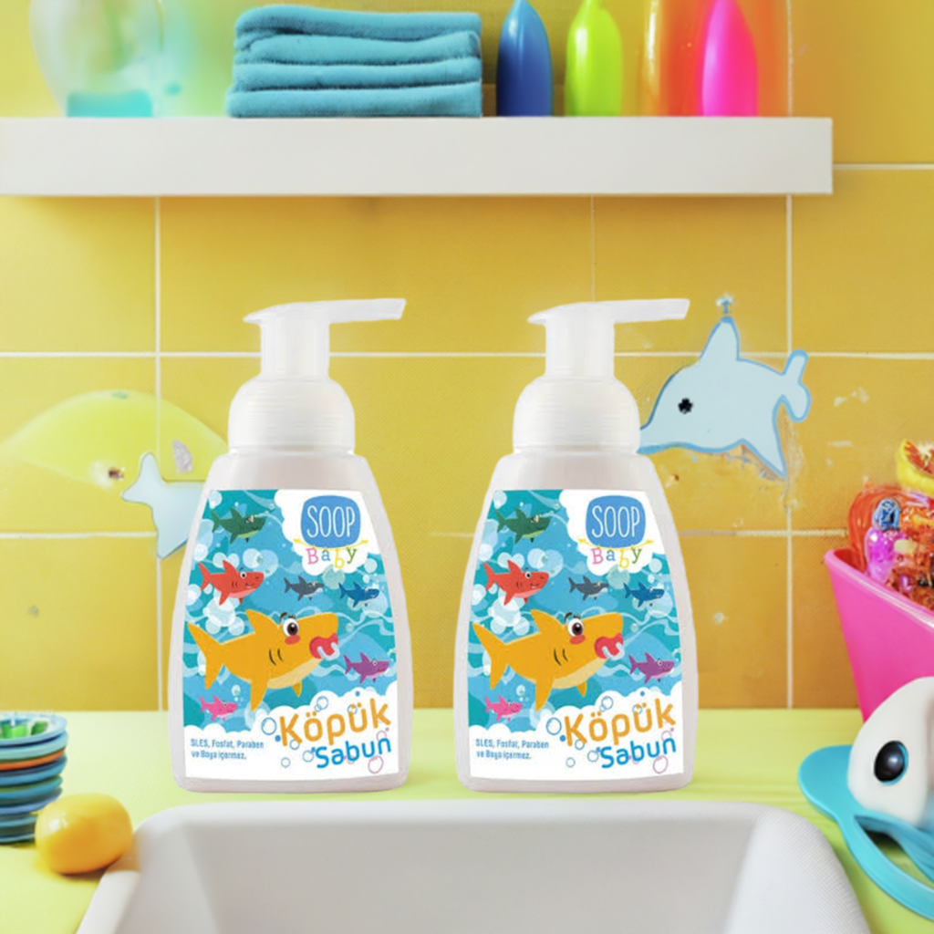 SOOP Baby Shark Köpük Sabun 2'li Paket - soopcomtr