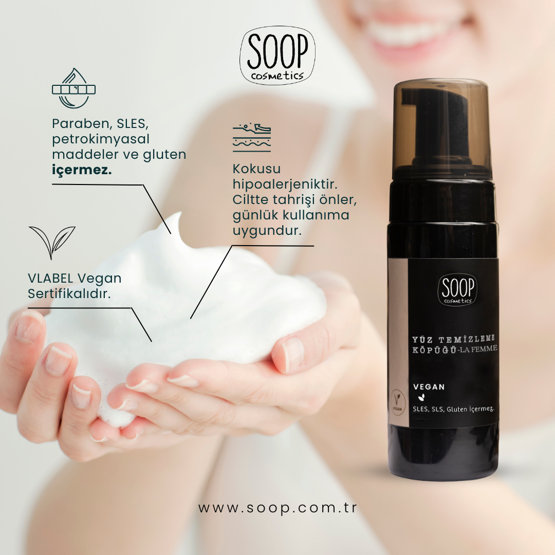 SOOP Cosmetics Yüz Temizleme Köpüğü - soopcomtr