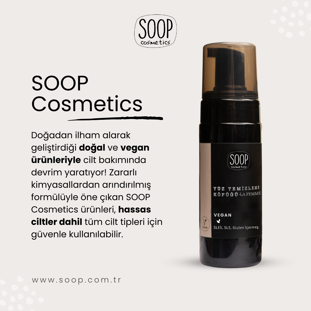 SOOP Cosmetics Yüz Temizleme Köpüğü - soopcomtr