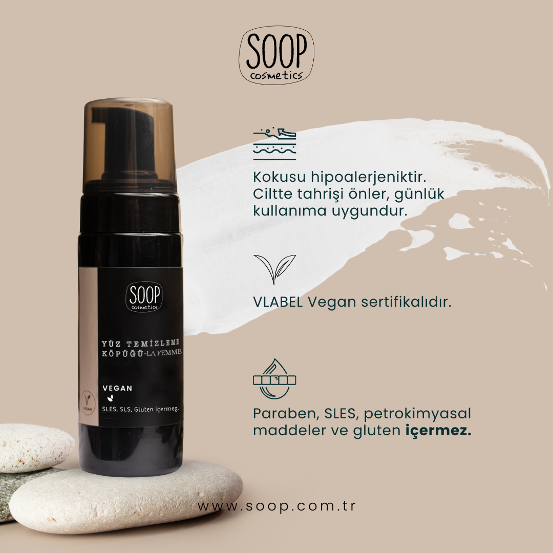 SOOP Cosmetics Yüz Temizleme Köpüğü - soopcomtr