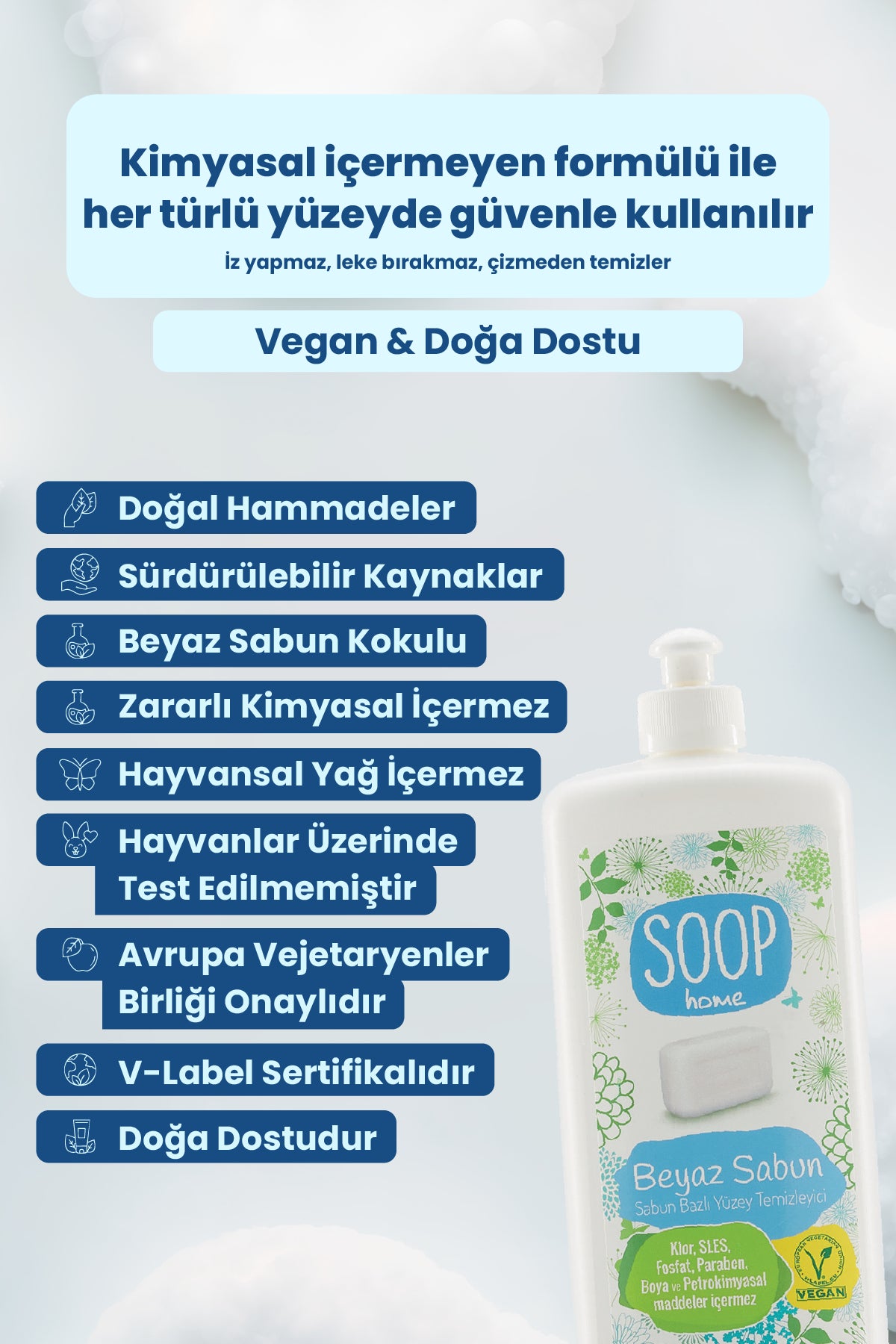 SOOP Home Doğal Temizlik 4'lü Paketi