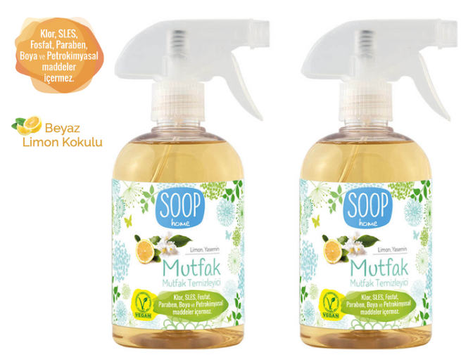 SOOP Home Mutfak Temizleyici  2'li Paket - soopcomtr