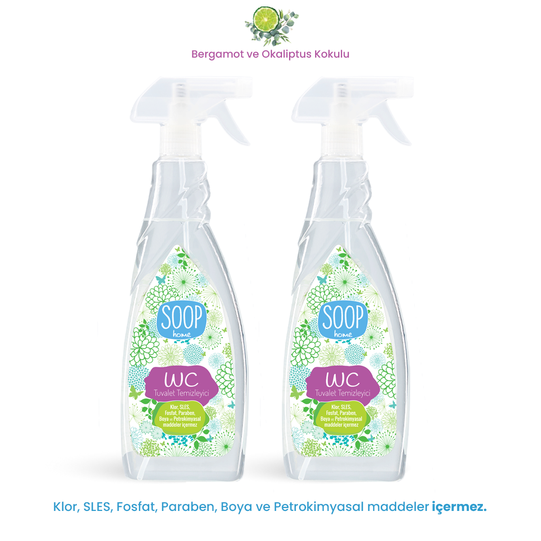 SOOP Home WC Temizleyici 2'li Paket- Klozet Temizleyici