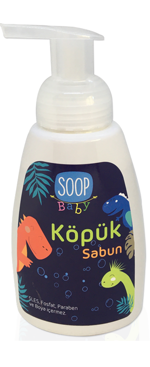 Köpük Sabun Dinozor
