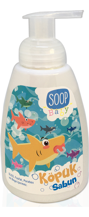 Köpük Sabun Baby Shark
